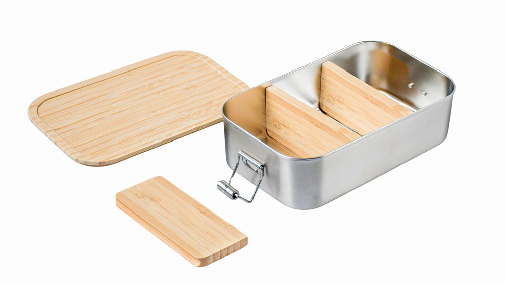 Trennsteg aus Bambus für Bento-Box oder Edelstahl-Lunchbox