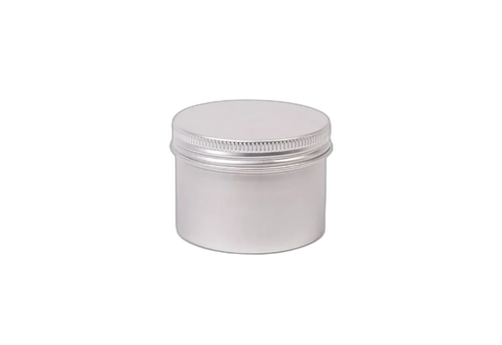 Okrągłe aluminiowe pudelko 80ml