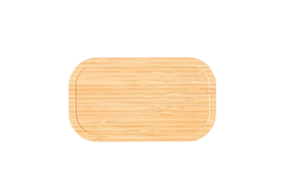 Bambusdeckel mit glatter Oberfläche und feiner Holzmaserung – hochwertiger Ersatzdeckel für Lunchbox
