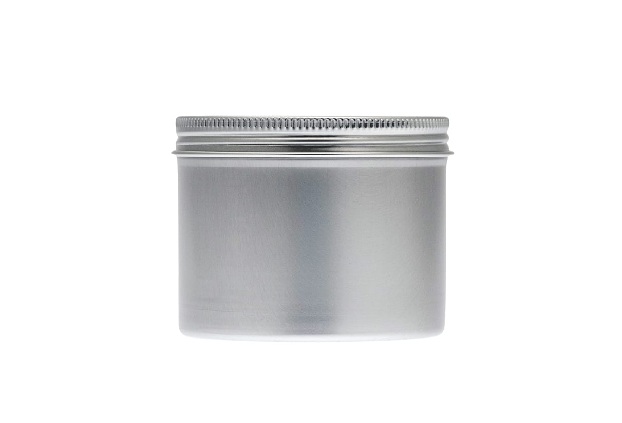Okrągłe aluminiowe pudelko 200ml