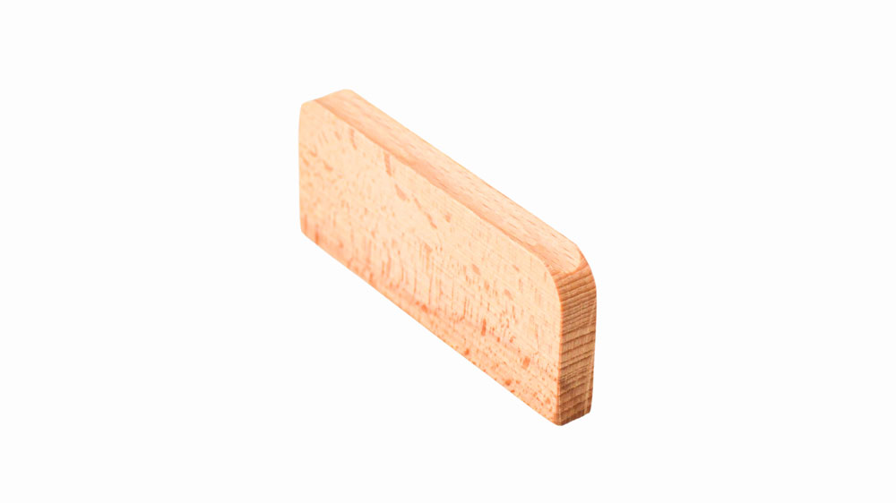 Praktischer Trennsteg aus Holz für Brotdosen und Lunchboxen