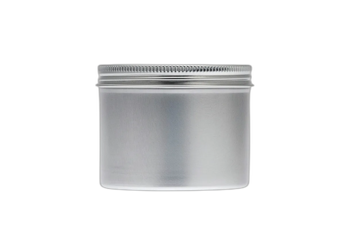 Okrągłe aluminiowe pudelko 200ml