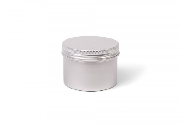 Okrągłe aluminiowe pudelko 80ml